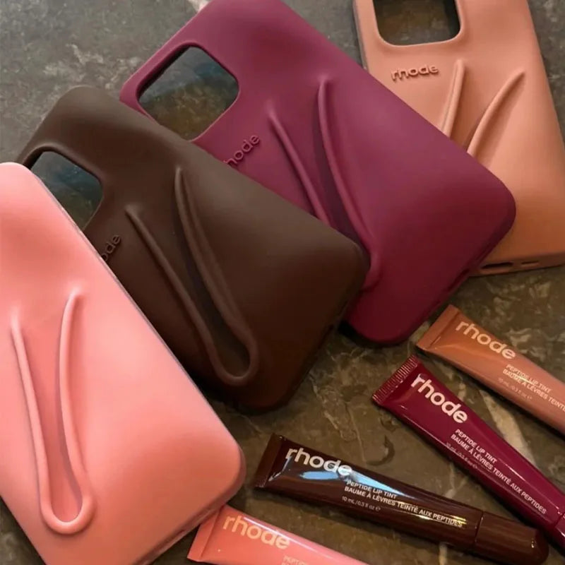 Rhode Inspired Lip Gloss Holder Phone Case for iPhone