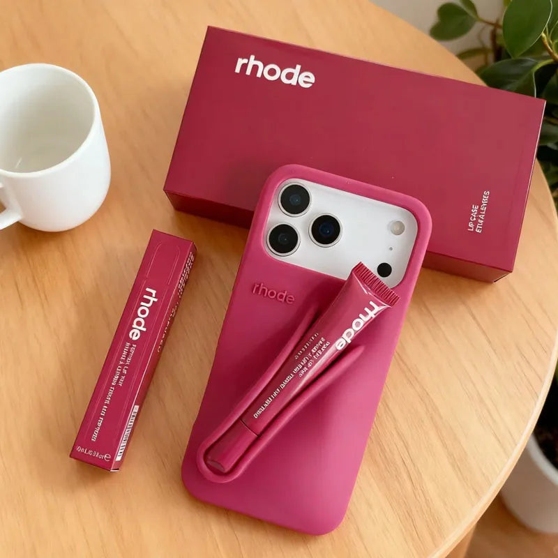 Rhode Inspired Lip Gloss Holder Phone Case for iPhone