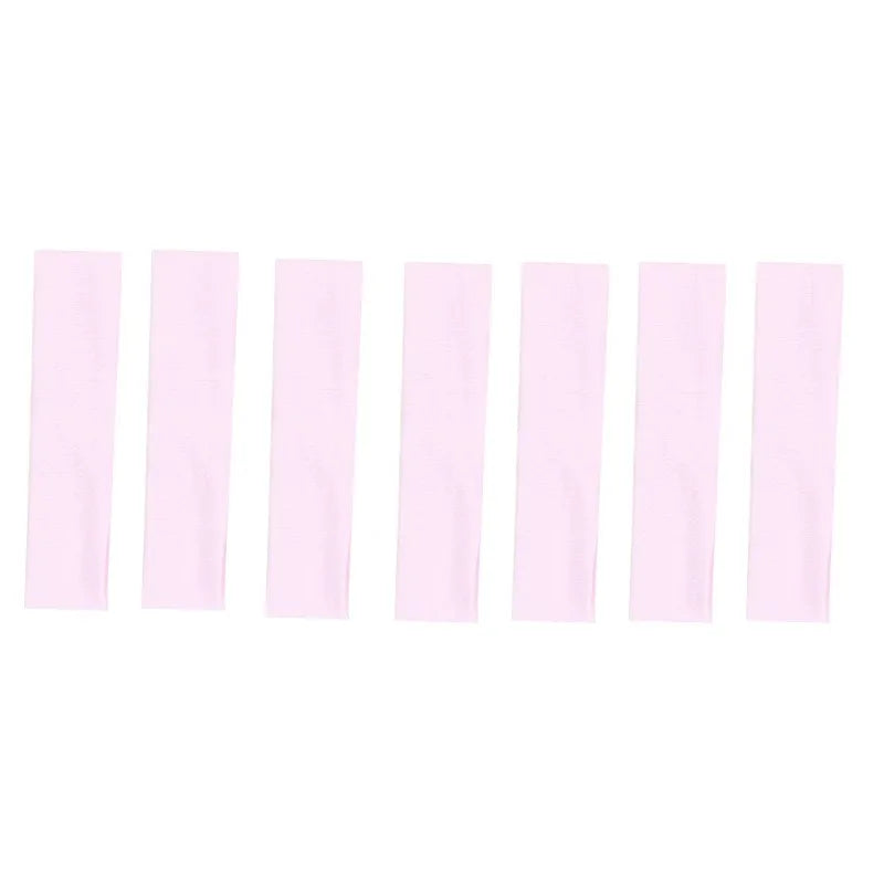 7PCS Elastic Sports Headbands For Women