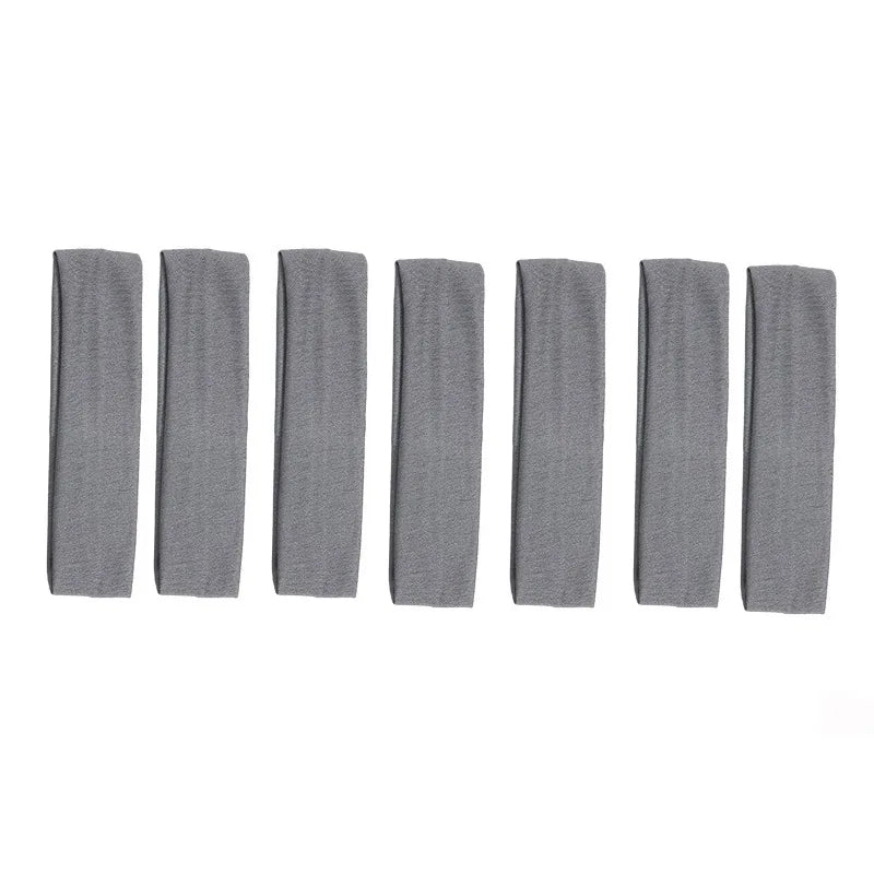7PCS Elastic Sports Headbands For Women