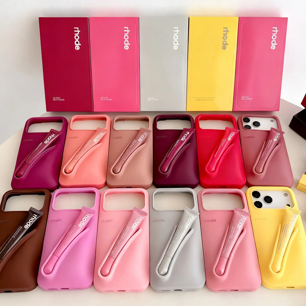 Rhode Inspired Lip Gloss Holder Phone Case for iPhone