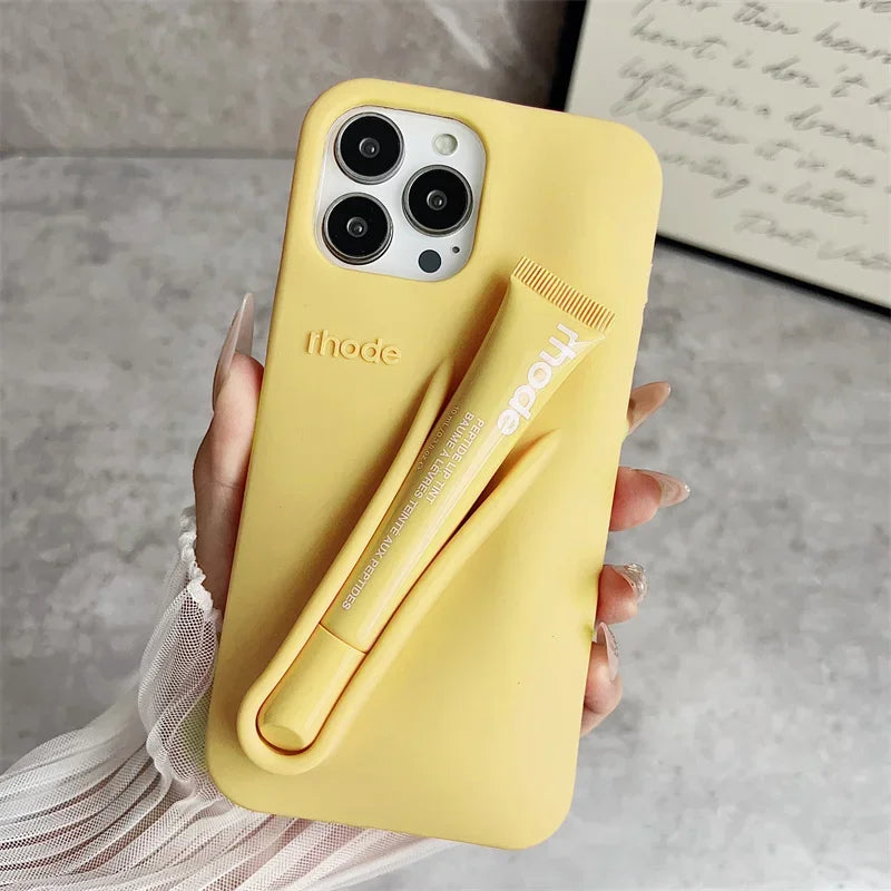 Rhode Inspired Lip Gloss Holder Phone Case for iPhone
