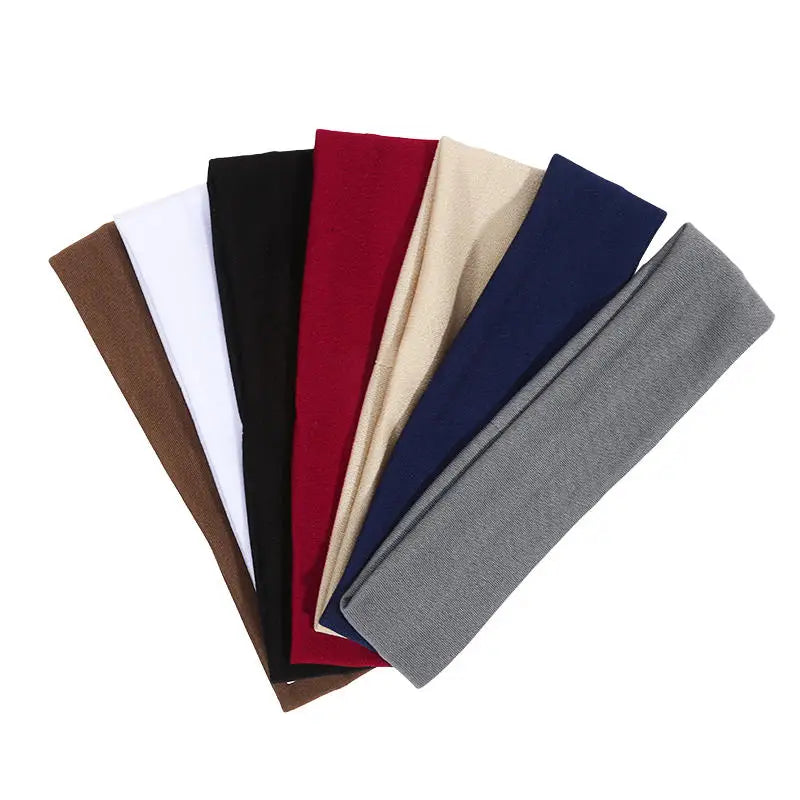 7PCS Elastic Sports Headbands For Women